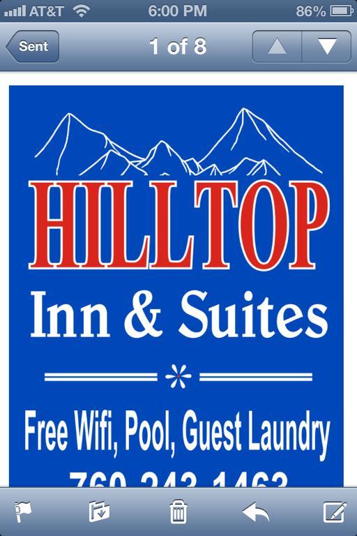 Hilltop Inn & Suites Victorville Esterno foto